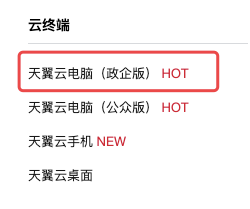 天翼云电脑政企版控制台登录方法及控制···